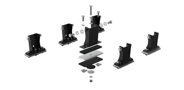 Holman (formerly Kargo Master) 4089T Cargo Rack Mount Kit - Tran.  Spntr, NV
