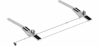 Holman (formerly Kargo Master) 4THS0D Drop Down Ladder Rack Kit - Single - Transit HR
