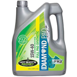 Hot Shot's Secret BDGALPAO15 BLUE DIAMOND 15W40 PAO Synthetic Engine Oil - 1 GALLON