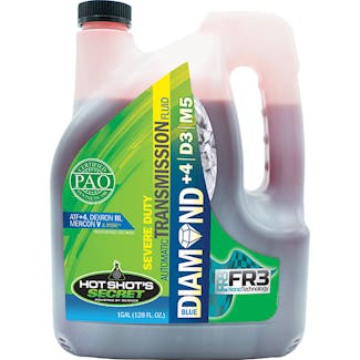 Hot Shot's Secret BDATF+401G BLUE DIAMOND TRANSMISSION FLUID ATF+4/Dexron III/Mercon V (+4/D3/M5) - 1 GALLON