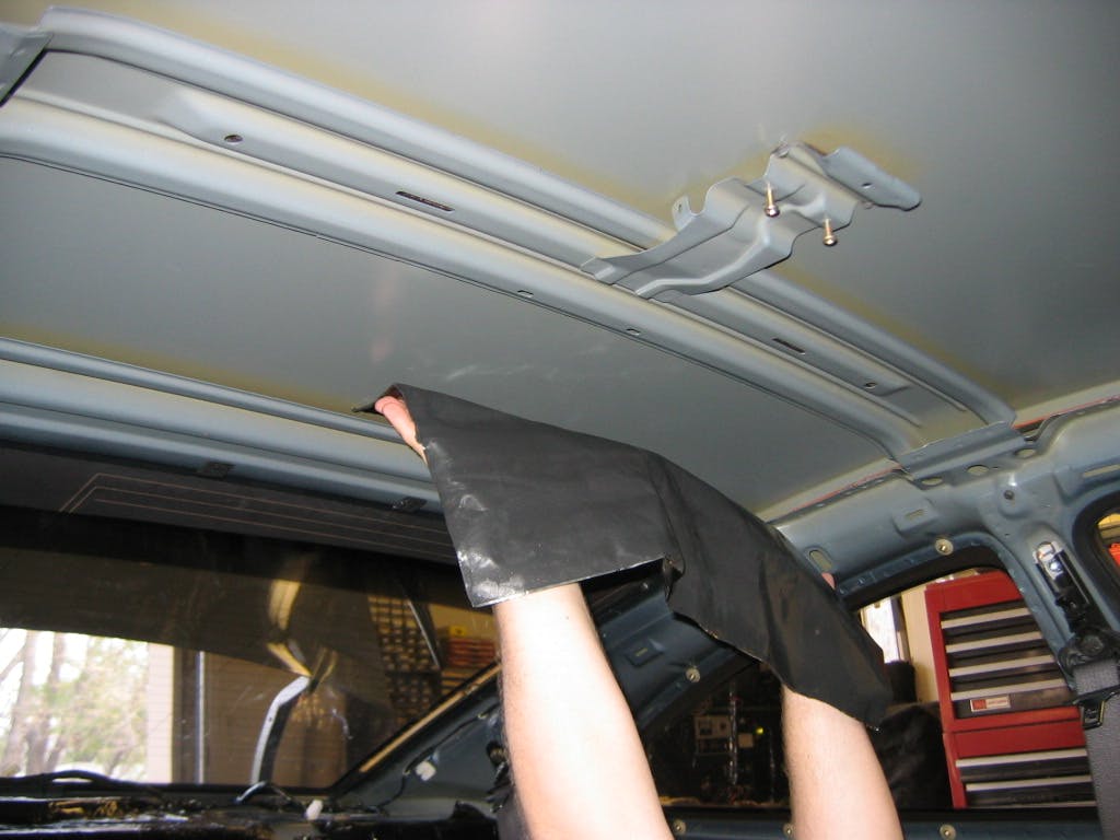 automotive roof insulation