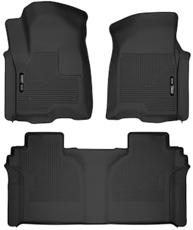 Husky Liners 54208 X-act Contour Series Front & 2nd Seat Floor Liners