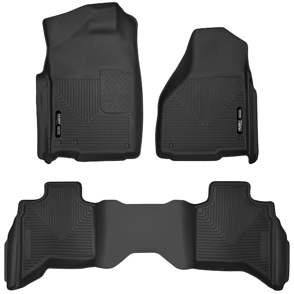 Husky Liners 53628 X-act Contour Series Front & 2nd Seat Floor Liners
