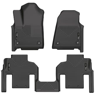 Husky Liners 99061 Weatherbeater Series Front & 2nd Seat Floor Liners (Footwell Coverage)