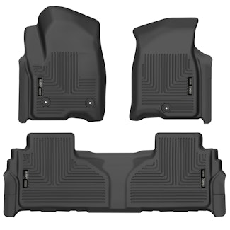 Husky Liners 99241 Weatherbeater Series Front & 2nd Seat Floor Liners (Footwell Coverage)
