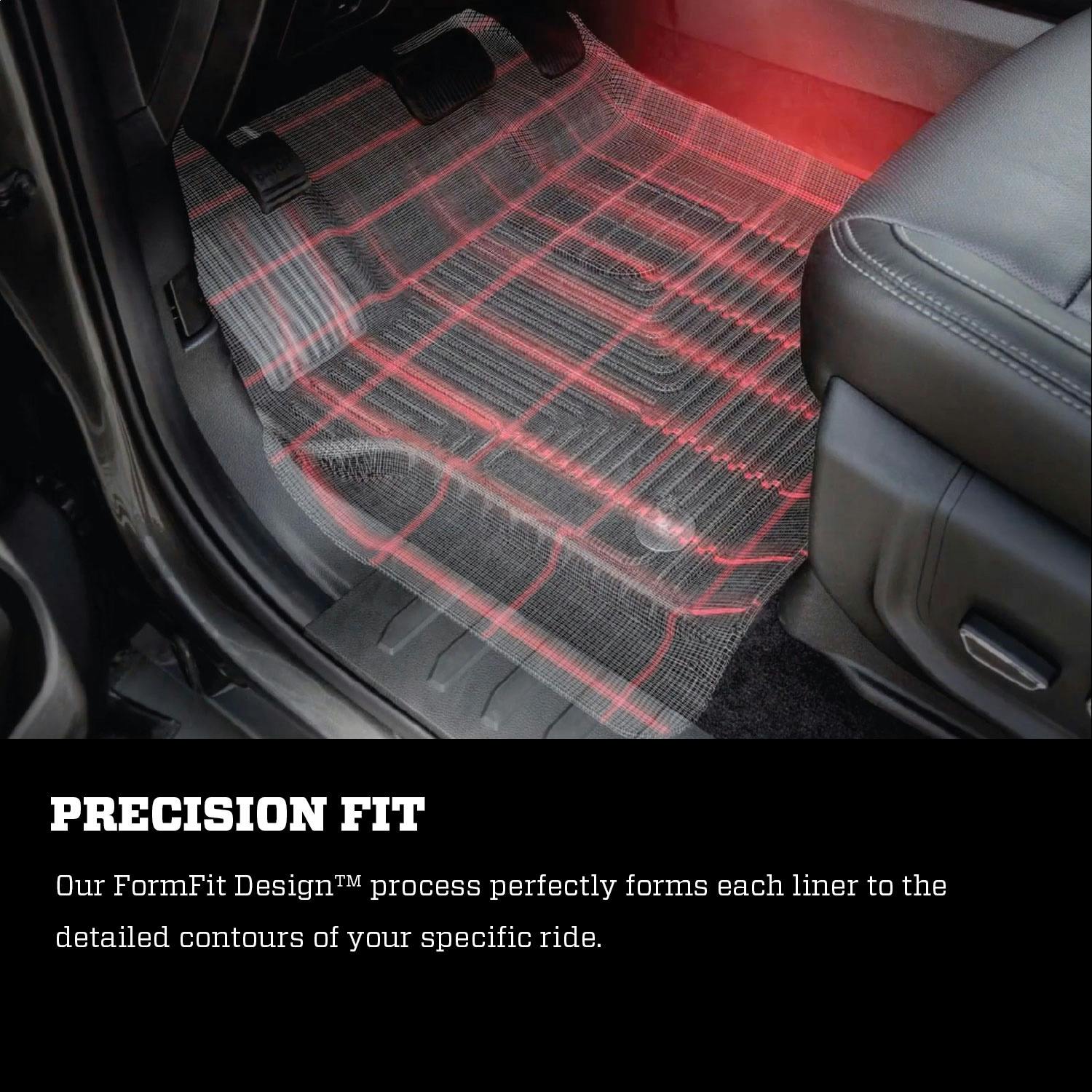 Husky Liners 53381 X-act Contour Series 2nd Seat Floor Liner (with