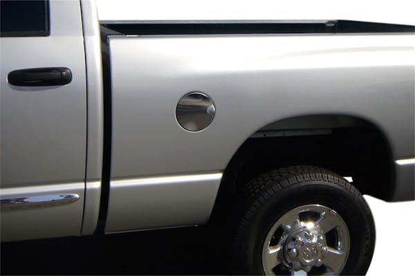 ICI GT22-304M Gas Tank Door Skin; Stainless Steel