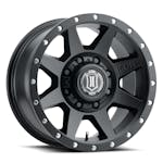 ICON Alloys 1818908152SB ICON Alloys Rebound HD Satin Black -18 X 9 / 8 X 170 / 6mm / 5.25 bs