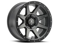 ICON Alloys 1818909060TT ICON Alloys Rebound Titanium - 18 X 9 / 6 X 5.5 / 25mm / 6 bs