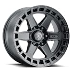 ICON Alloys 3417856350SB ICON Alloys Raider Satin Black - 17 X 8.5 / 6 X 135 / 6 mm / 5 bs