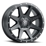 ICON Alloys 1820906356SB ICON Alloys Rebound Satin Black - 20 X 9  / 6X135 / 16mm / 5.625 bs