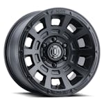 ICON Alloys 2817857345SB ICON Alloys Thrust Satin Black - 17 X 8.5 / 5 X 5 / -6 mm / 4.5 bs