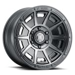 ICON Alloys 3017856350SSBT ICON Alloys Victory Smoked Sat Black - 17 X 8.5 / 6X135 / 6mm / 5 bs