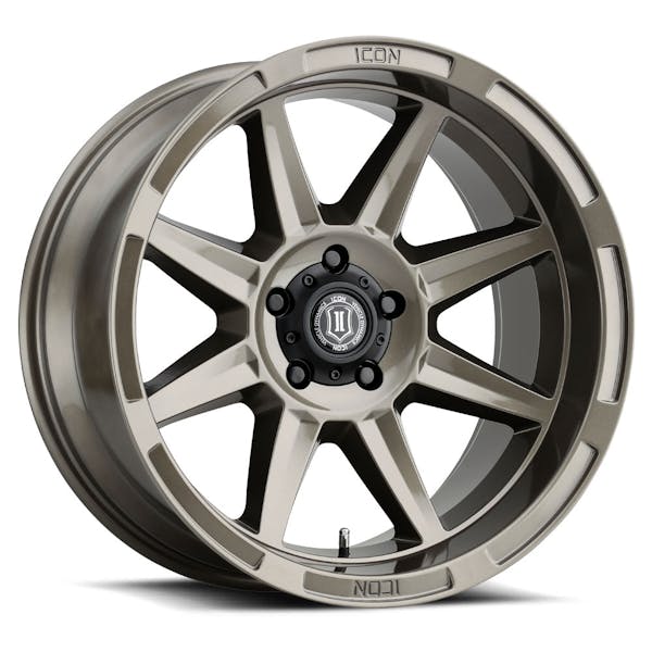 ICON Alloys 6020108345BG ICON Alloys Bandit Gls Bronze - 20X10 / 6 X 5.5 / -24mm / 4.5 bs