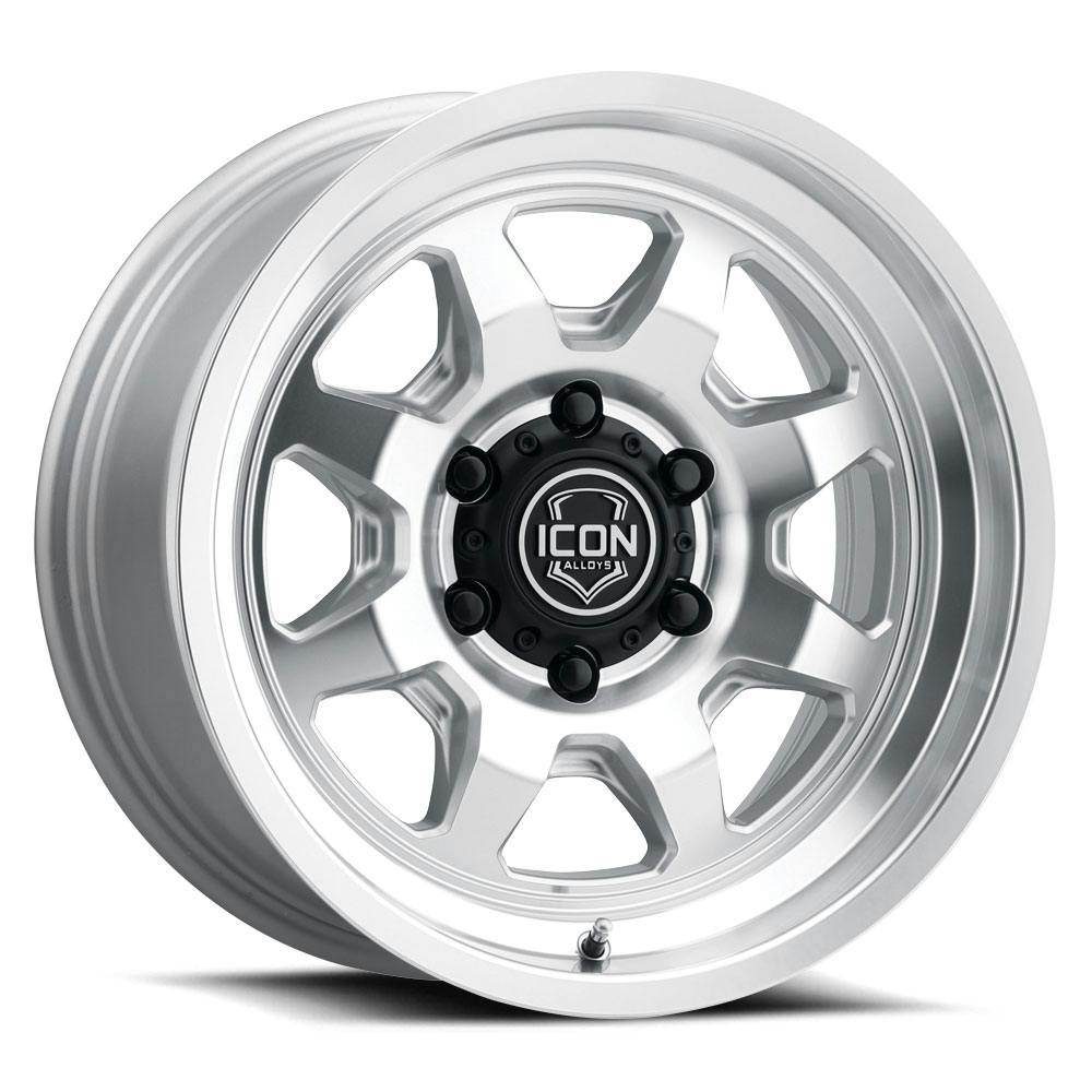 ICON Alloys 8117855557SM ICON ALLOYS NUEVO SILVER MACHINED - 17 X