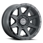 ICON Alloys 1818908350DB ICON Alloys Rebound Dbl Blk - 18 X 9 / 6 X 5.5 / 0mm / 5 Bs