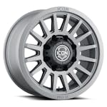 ICON Alloys 3618908055CH ICON Alloys Recon SLX Charcoal - 18 X 9 / 8 X 6.5 / 12MM / 5.5 BS