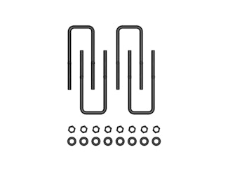 ICON Vehicle Dynamics 52050 Rear 8.0 U-Bolt Kit