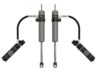 ICON Vehicle Dynamics 57870EP 0-3" Rear 2.5 VS Aluminum Series Remote Reservoir with CDEV Shocks