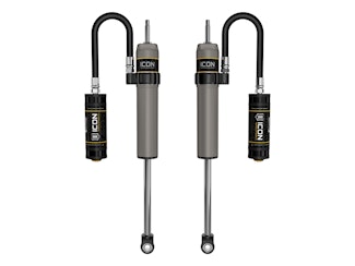 ICON Vehicle Dynamics 57870P 0-3" Lift Rear VS 2.5 Aluminum Series Remote Reservoir Shocks
