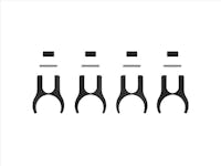 ICON Vehicle Dynamics 611073 Bronco Hose Route Kit Rear Link 1.75