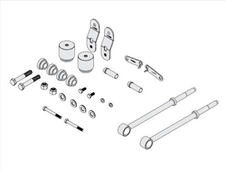 ICON Vehicle Dynamics 64000 Front 4.5 Box Kit