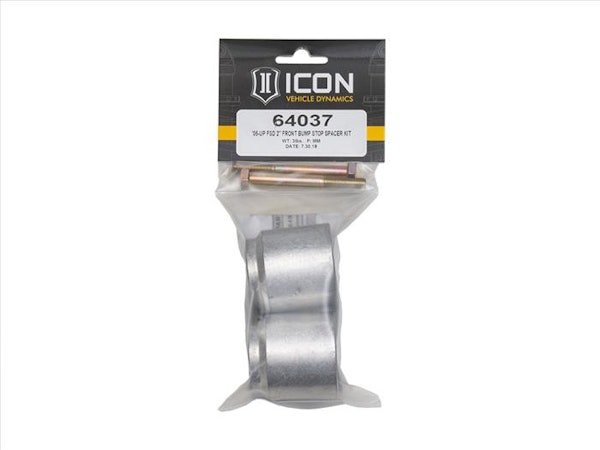 ICON Vehicle Dynamics 64037 2 Front Bump Stop Spacer Kit