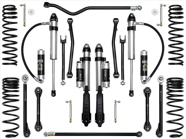 ICON Vehicle Dynamics K22108T 2.5 Stage 8 Suspension System, Tubular