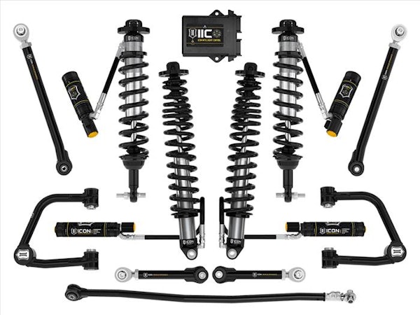 ICON Vehicle Dynamics K40008T 3-4 Lift Stage 8 Suspension System Tubular