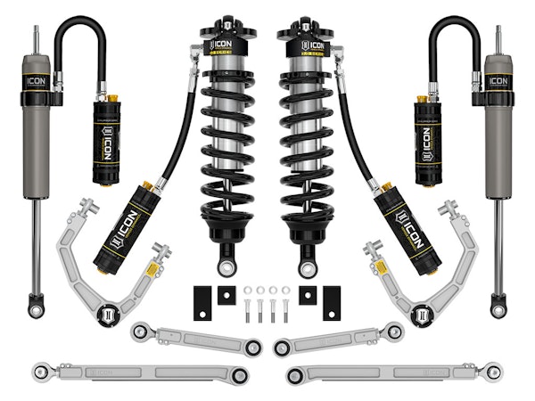 ICON Vehicle Dynamics K53211 1.25-3.25" Stage 1 3.0 Suspension System Billet