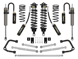 ICON Vehicle Dynamics K53251T 3-4.25" Stage 1 3.0 Suspension System Tubular