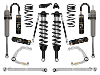 ICON Vehicle Dynamics K53299X 1.25-3" Stage 9 Suspension System Billet Overland Rear Coils