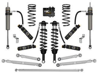 ICON Vehicle Dynamics K53400 2.5" Stage 10 Suspension System Billet