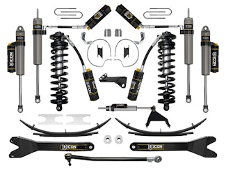 ICON Vehicle Dynamics K63177RL 4-5.5 Stage 7 Coilover Conversion System Radius Arm/Expansion Packs