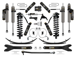 ICON Vehicle Dynamics K63179RL 4-5.5 Stage 9 Coilover Conversion System Radius Arm/Expansion Packs