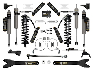 ICON Vehicle Dynamics K63179R 4-5.5 Stage 9 Coilover Conversion System with Radius Arms