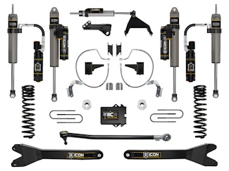 ICON Vehicle Dynamics K64548R 4.5 Stage 8 Suspension System Diesel with Radius Arms