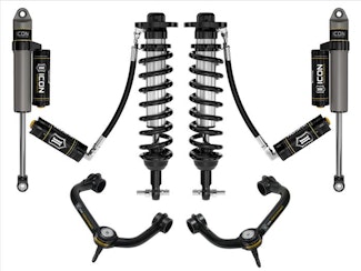 ICON Vehicle Dynamics K93124T 0-3 Stage 4 Suspension System with Tubular Upper Control Arm
