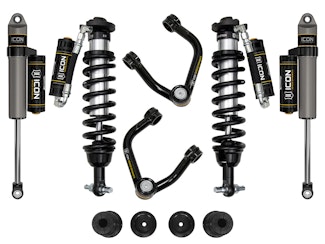 ICON Vehicle Dynamics K93204TA 0-3.5" Stage 4 Suspension System W Tubular UCA Al Knuckle