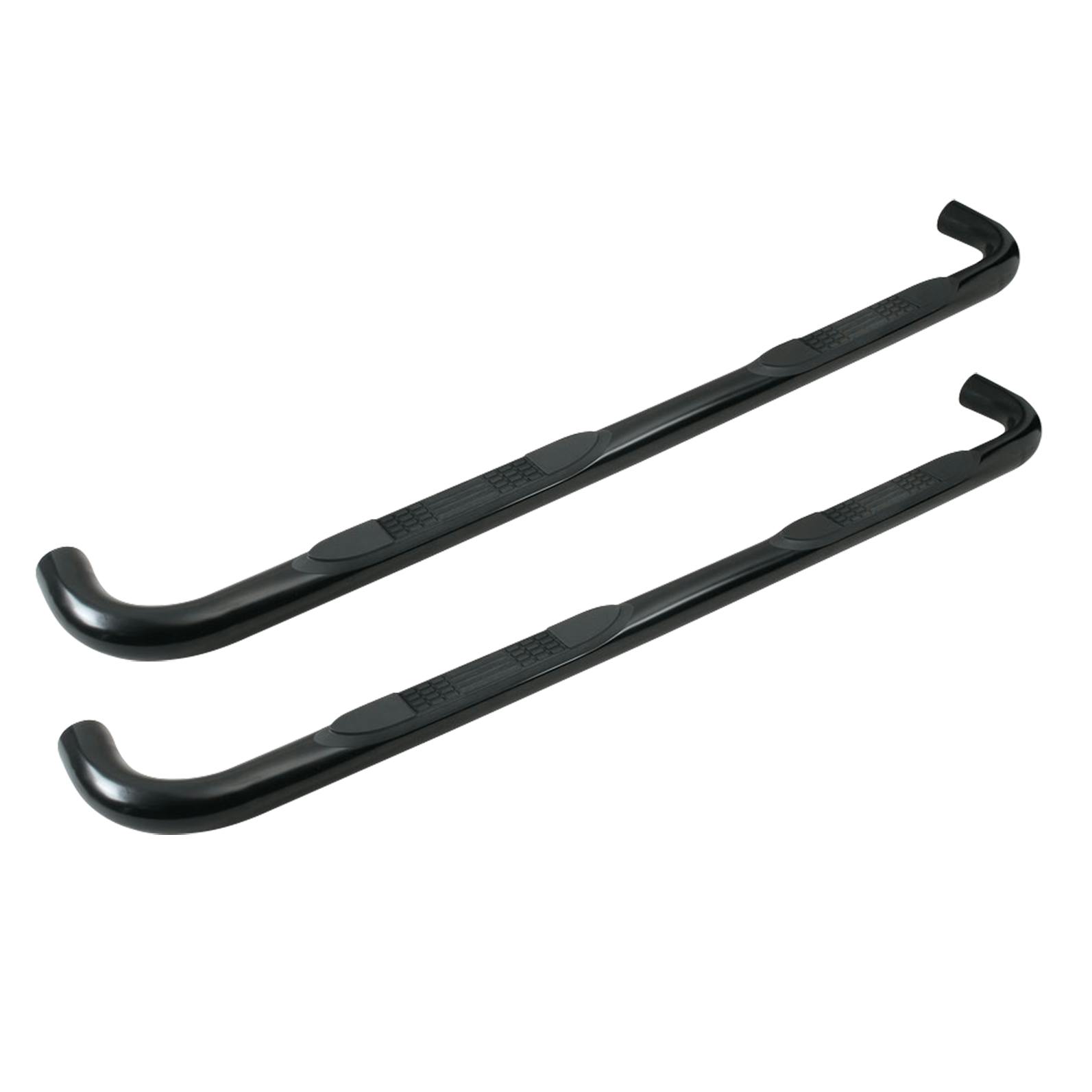 Iconic Accessories 113-5314 3 Round Steel Side-Step Nerf Bars (90