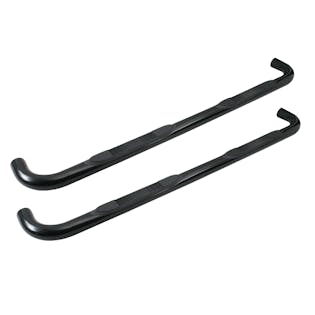 Iconic Accessories 113-5861 3 Round Steel Side-Step Nerf Bars (90° Bend ...