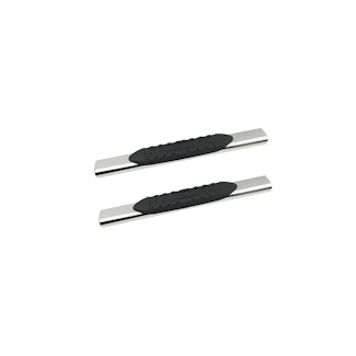 Iconic Accessories 115-0553 5  Oval Side-Step Nerf Bars (180° Straight, Polished)