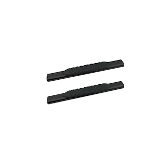 Iconic Accessories 115-5453 5  Oval Side-Step Nerf Bars (180° Straight, Black Powder Coated)