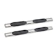 Iconic Accessories 116-0493 6  Oval Side-Step Nerf Bars (180° Straight, Polished)