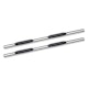 Iconic Accessories 118-0131 4  Oval Side-Step Nerf Bars (180° Straight, Polished)