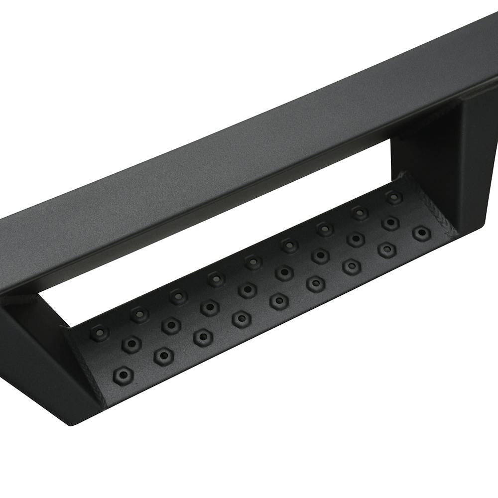 Iconic Accessories 120-4931 Fully-Welded 4 Drop-Step System (Textured Black  Powder Coated)