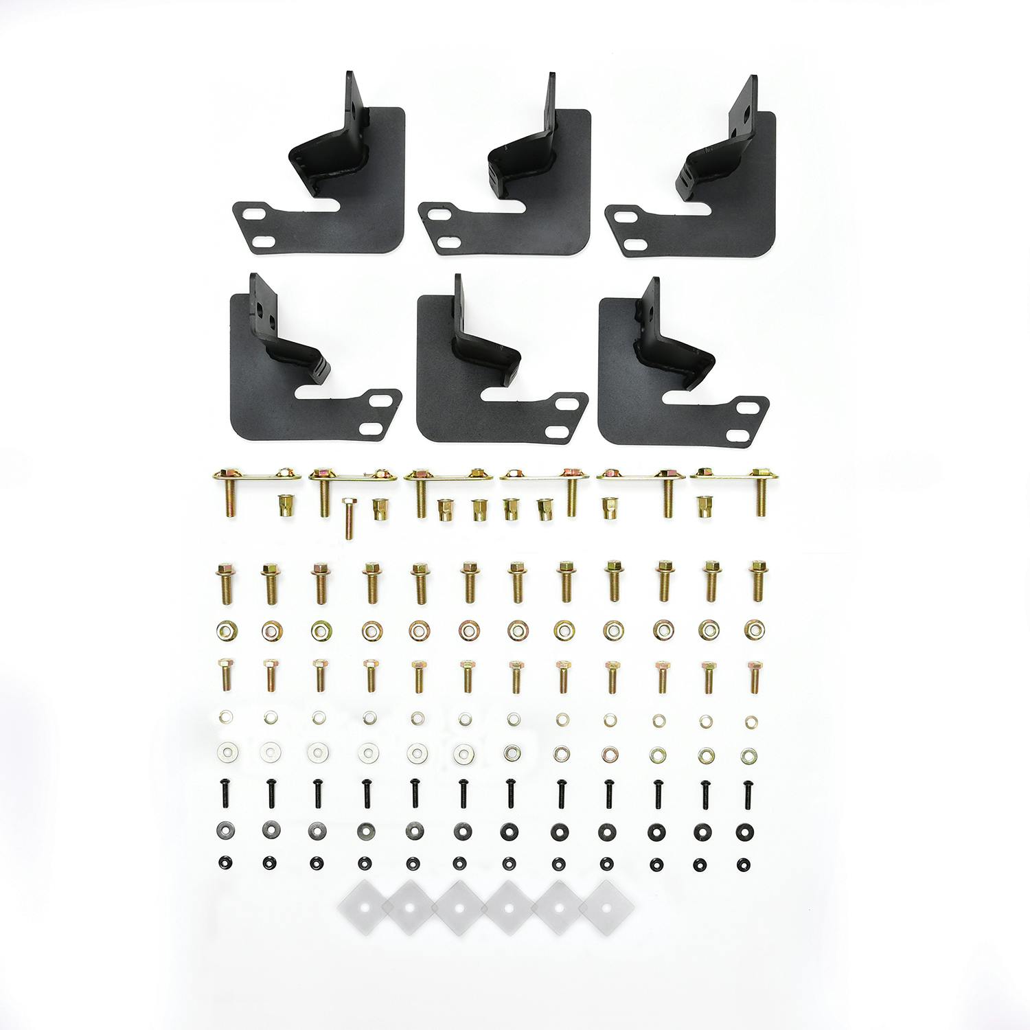 Iconic Accessories 120-6531 Fully-Welded 4 Drop-Step System