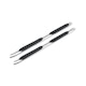 Iconic Accessories 124-0253 4  Oval Side-Step Nerf Bars (30° Bend, Polished)