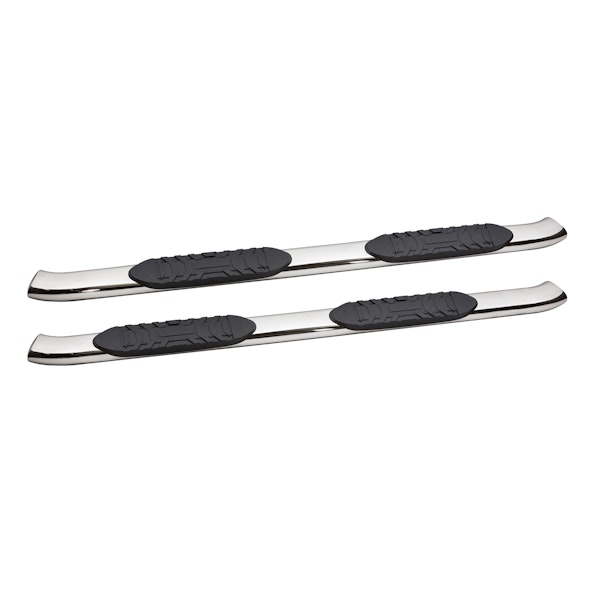 Iconic Accessories 125-0331 5  Oval Side-Step Nerf Bars (30° Bend, Polished)