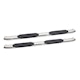 Iconic Accessories 125-0493 5  Oval Side-Step Nerf Bars (30° Bend, Polished)